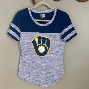 New Era Milwaukee Brewers T-Shirt Small